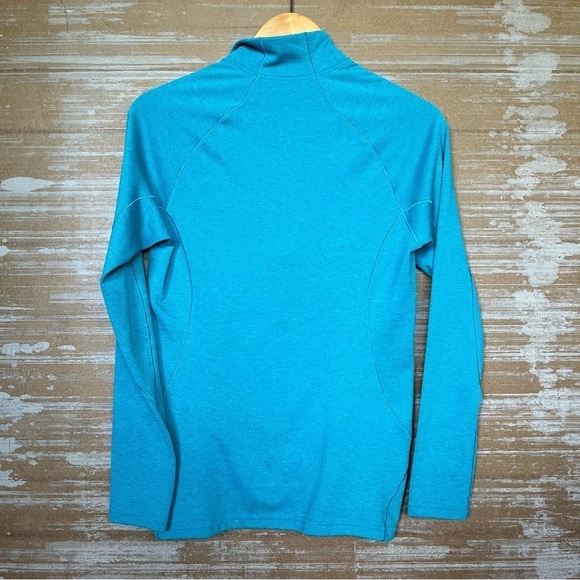 Patagonia Capeline 3 Midweight Quarter Zip Blue Outdoor Hiking Womens S - Picture 5 of 5